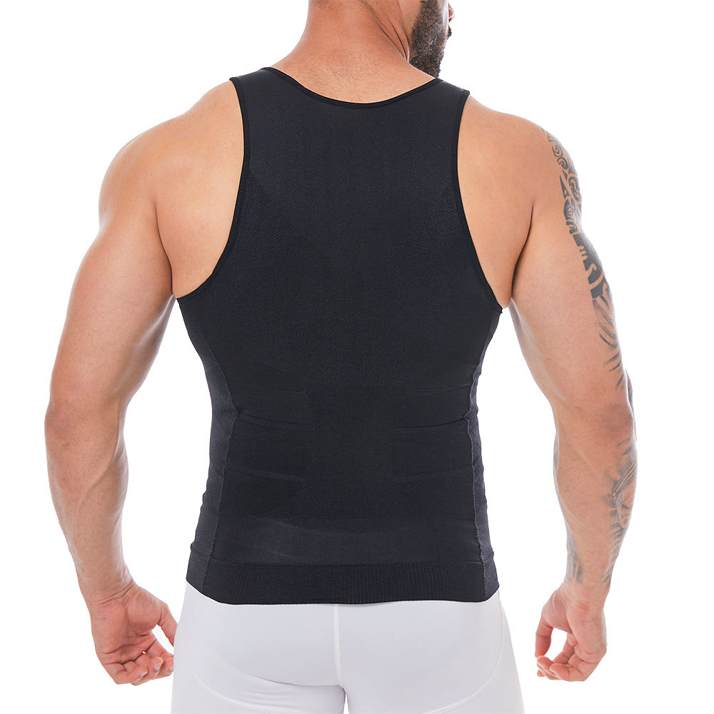 Men's Compression Shirt Muscle Tank Top Slimming Undershirt